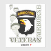 101e boordevol - Schroefspellen Sticker (Vel)