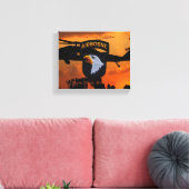 101e boordgietijzer voor veteranen canvas afdruk (Insitu (Woonkamer))