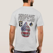 101e brigadier eerste klas luchtbrug t-shirt (Achterkant)