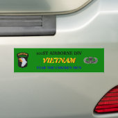 101e Bumpersticker uit Vietnam (Op auto)
