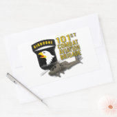 101e CAB - Apache Rechthoekige Sticker (Envelop)