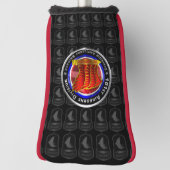 101e divisie Artillerie-brigade Golfheadcover (Draai 90)