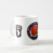 101e divisie Artillerie-brigade Koffiemok (Voorkant links)