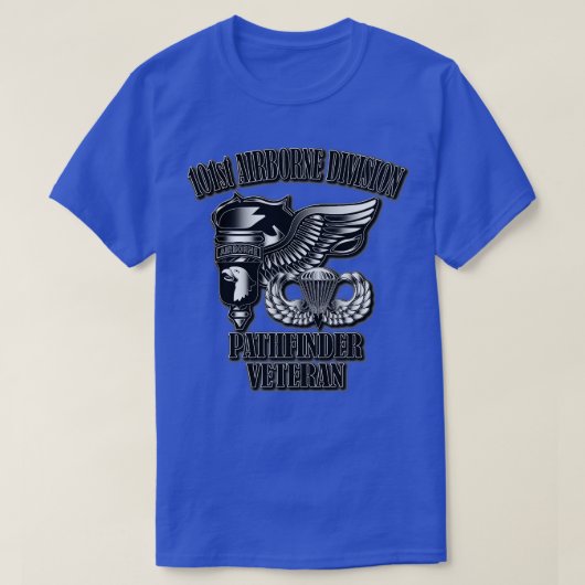 101e Divisie Veteraan T-shirt (Design voorkant)