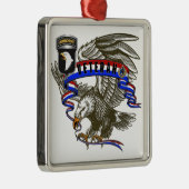 101e kerstdivisie metalen ornament (Rechts)