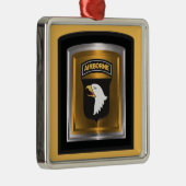 101e kerstdivisie metalen ornament (Rechts)