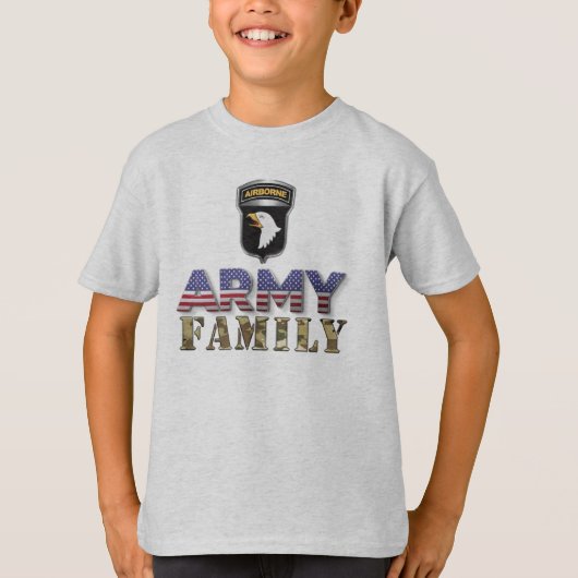 101e Kind van de Luchtvaartdivisie T-shirt (Voorkant)