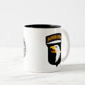 101e luchtbrug met springvleugels tweekleurige koffiemok (Voorkant rechts)