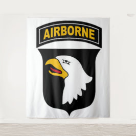 101e LUCHTLAANDIENSTDIVISIE. FOTOAchtergrond Wandkleed