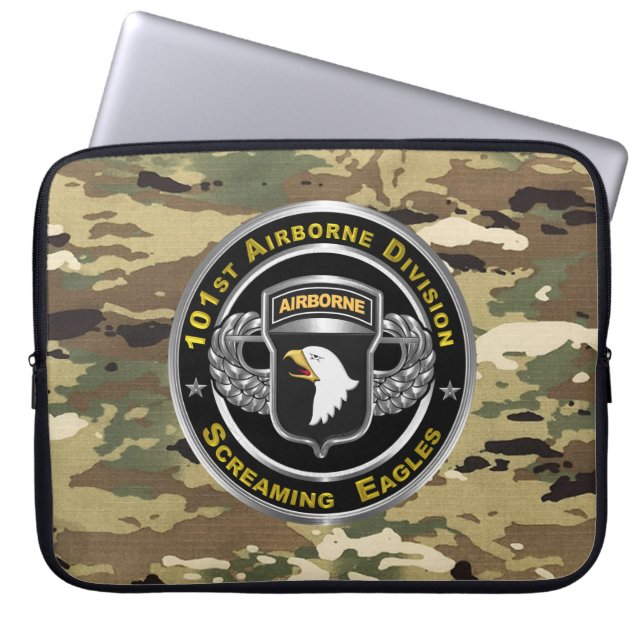 101e Luchtlandingdivisie  Laptop Sleeve (Voorkant)
