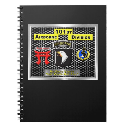 101e Luchtlandingdivisie Notitieboek (Voorkant)
