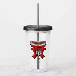 101e Luchtlandingdivisie Rakkasans Acryl Drinkbeker
