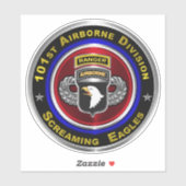 101e Luchtlandingdivisie Ranger Sticker (Vel)
