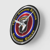 101e Luchtlandingdivisie Screaming Eagles Ronde Klok (Hoek)