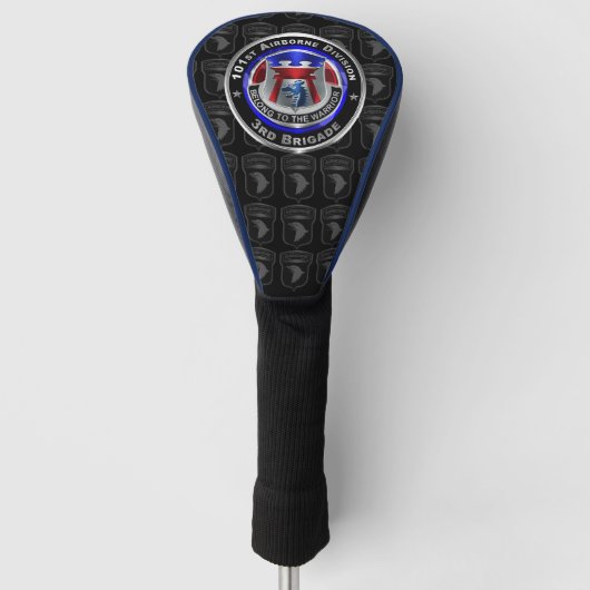 101e Luchtlandingsdivisie 3e Brigade ‘RAKKASANS’ Golfheadcover (Voorkant)