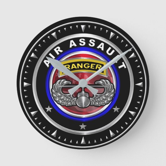 101e Luchtlandingsdivisie Air Assault Ranger Ronde Klok (Voorkant)