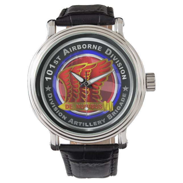101e Luchtlandingsdivisie Artillerie Brigade Horloge (Voorkant)