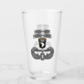 101e Luchtlandingsdivisie "Luchtaanval Badge" Glas (Voorkant)