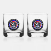 101e Luchtlandingsdivisie Luchtvaartbrigade CAB Whisky Glas (Voorkant)