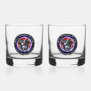 101e Luchtlandingsdivisie Luchtvaartbrigade CAB Whisky Glas