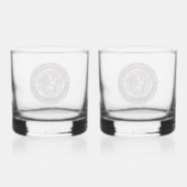 101e Luchtlandingsdivisie Luchtvaartbrigade CAB Whisky Glas (Achterkant)