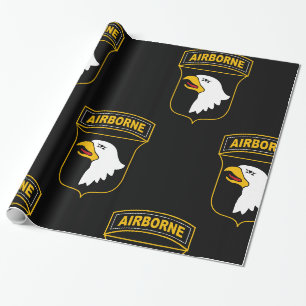 101e Luchtlandingsdivisie Militair Veteraan Cadeaupapier