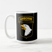 101e Luchtlandingsdivisie Militair Veteraan Koffiemok (Links)