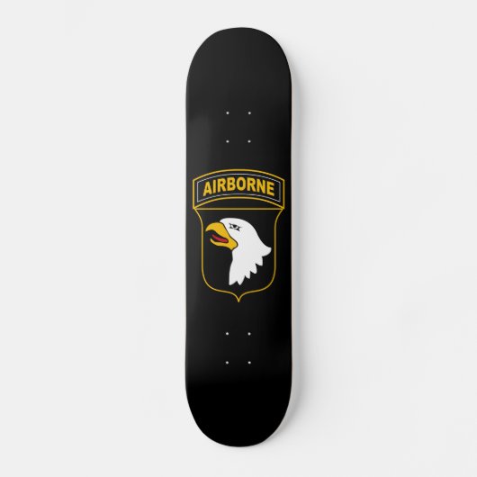 101e Luchtlandingsdivisie Militair Veteraan Persoonlijk Skateboard (Voorkant)