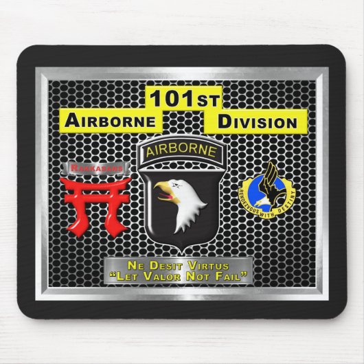 101e Luchtlandingsdivisie Muismat (Voorkant)