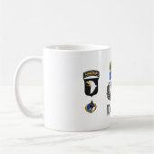 101e Luchtlandingsdivisie Ranger Airborne Dad Koffiemok (Links)