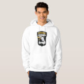 101e Luchtlandingsdivisie "Screaming Eagles" Grung Hoodie (Voorkant volledig)
