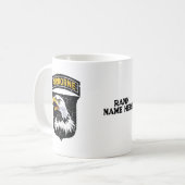 101e Luchtlandingsdivisie "Screaming Eagles" Grung Koffiemok (Voorkant links)