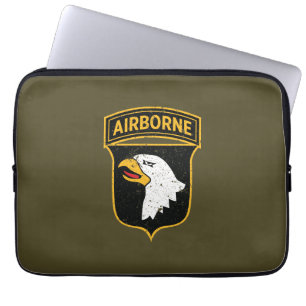 101e Luchtlandingsdivisie "Screaming Eagles" Grung Laptop Sleeve