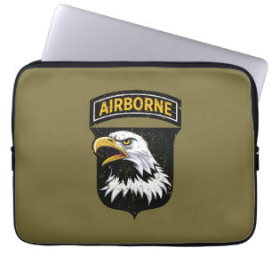 101e Luchtlandingsdivisie "Screaming Eagles" Grung Laptop Sleeve
