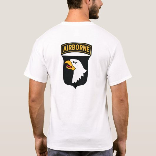 101e Luchtlandingsdivisie  T-shirt (Achterkant)