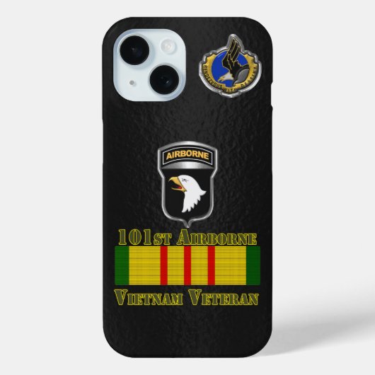 101e Luchtlandingsdivisie Vietnam Veteraan Case-Mate iPhone Case (Achterkant)
