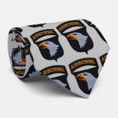 101e luchtlandingsveteranen Fort Campbell Stropdas (Opgerold)