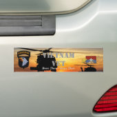 101e luchtscheepvaartdivisie vietnam - oorlog bumpersticker (Op auto)