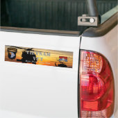 101e luchtscheepvaartdivisie vietnam - oorlog bumpersticker (Op Truck)