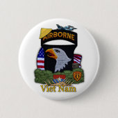 101e luchtscheepvaartdivisie vietnam war Button (Voorkant)