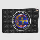 101e Luchtvaartdivisie 2e brigade "STRIKE" Golfhanddoek (Horizontaal)