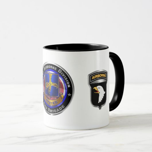 101e Luchtvaartdivisie 2e brigade "STRIKE"  Mok (Voorkant rechts)