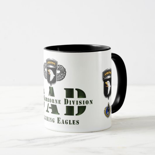 101e Luchtvaartdivisie "DAD" Mok (Voorkant rechts)