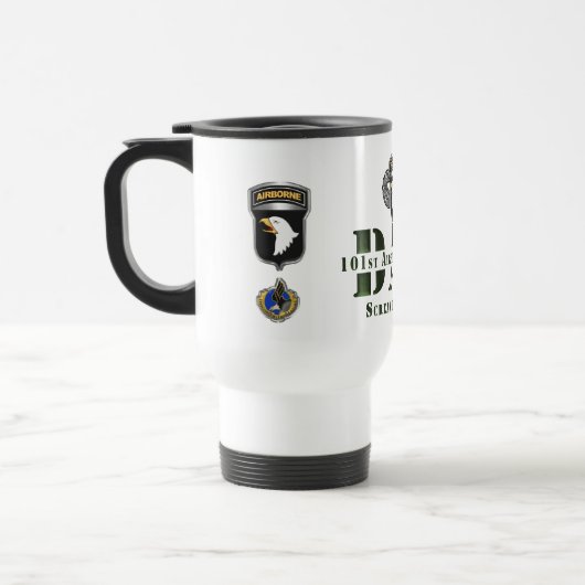 101e Luchtvaartdivisie "DAD" Reisbeker (Links)