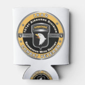 101e Luchtvaartdivisie Irak Veteraan Blikjeskoeler (Achterkant)