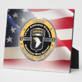 101e Luchtvaartdivisie Irak Veteraan Fotoplaat (Zijkant)