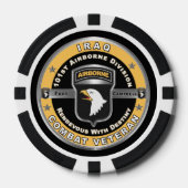 101e Luchtvaartdivisie Irak Veteraan Poker Chips (Voorkant)