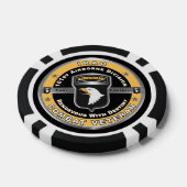 101e Luchtvaartdivisie Irak Veteraan Poker Chips (Enkel)
