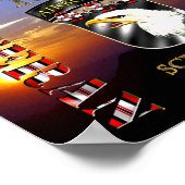 101e Luchtvaartdivisie OEF Veteraan Poster (Hoek)