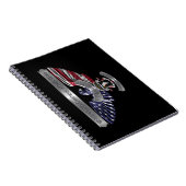 101e luchtvaartdivisie "Proud to Served" Notitieboek (Rechterzijde)